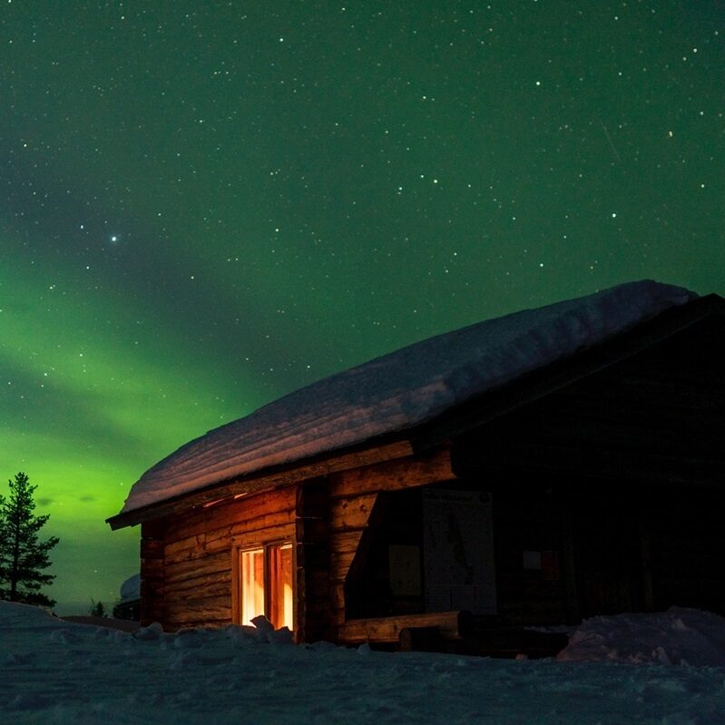 viaje para fotografiar la aurora boreal laponia